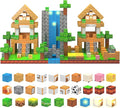 Magnetic Blocks - 138 PCS Building Blocks Set with 3 Light-Up Blocks, STEM Construction Cubes Toys for Kids 4-8, Toddler Sensory Stacking Toys, Christmas Birthday Gift for Boys and Girls Ages 3+