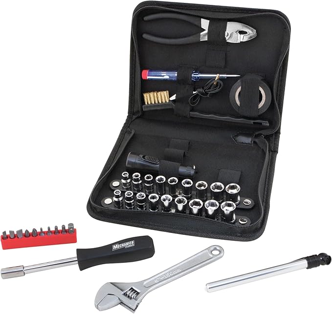 Performance Tool W1197 38 Piece Compact Tool Set with Zipper Case