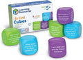 Learning Resources Be Kind Cubes, 6 pieces, Ages 5+ Social Emotional Learning Toys, Speech Therapists Materials, Emotional Intelligence Toys