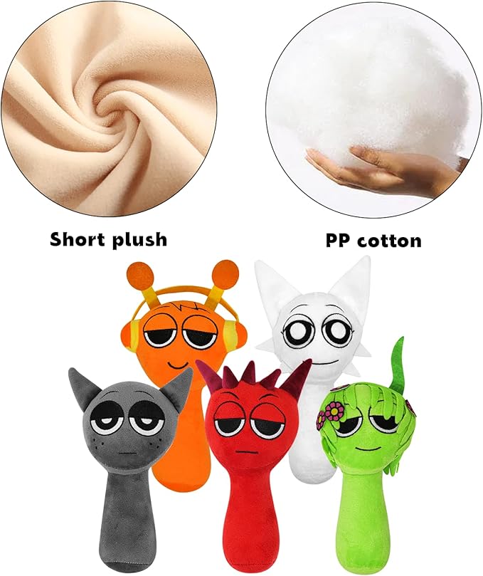 Sprunky Plush,Sprunky Plushies,Soft and Funs Stuffed Toys Dolls for Fans and Friends Christmas Birthday