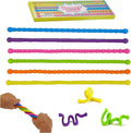 Fidget Toys Sensory Stick, Textured Stretchy Sensory Fidget Toys, Durable and Bendable Stress Relief Sensory Toys (6pack)