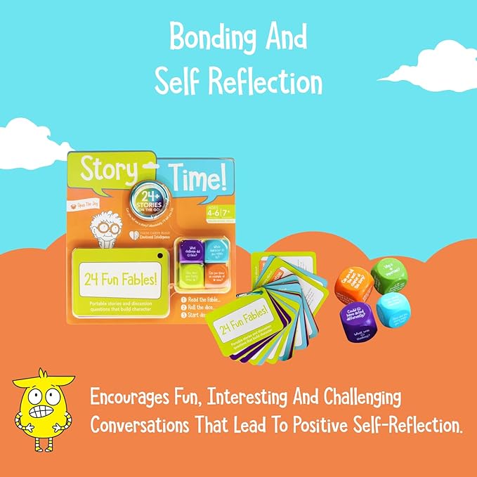 Open The Joy Story Time: Igniting Imagination, Fostering Empathy, and Building Resilience in Kids - A Portable Adventure for Ages 4+