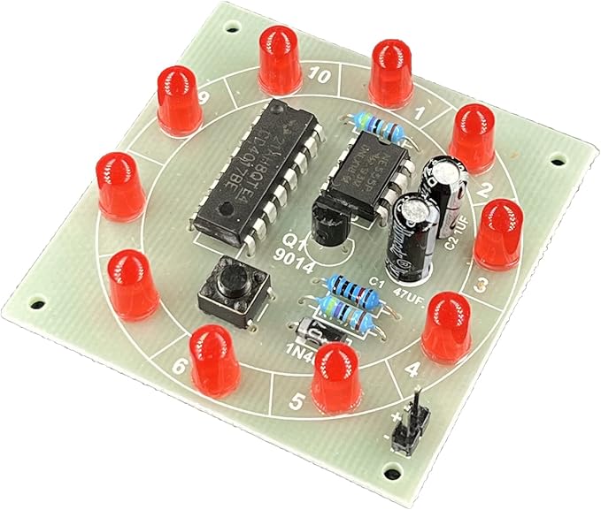 Learn to Solder Lucky Turntable Soldering Practice Kit Learning Electronics Training Board