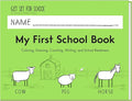 Learning Without Tears - My First School Book Student Activity Workbook, Get Set for School Program - Pre-K, Ages 4+, Pre-Writing, Elementary School Readiness - for School or Home Use - MFSB-20
