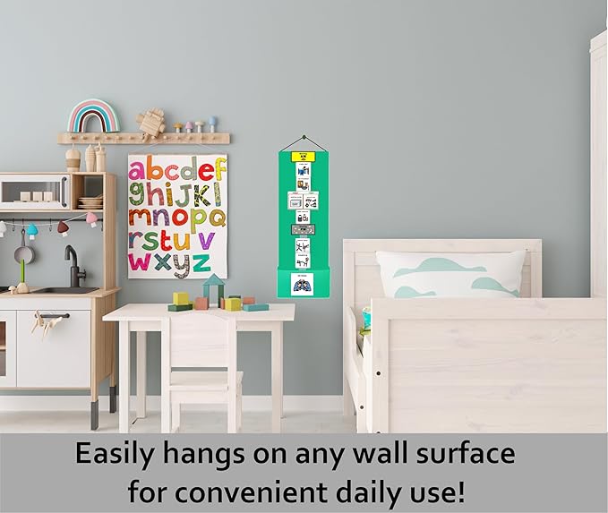 Visual Schedule for Kids – 133 Durable Plastic Picture Cards with Soft Loop Coins | Daily Routine & Chore Reward Chart for Home, School, Autism, ADHD & Special Needs Behavior Support