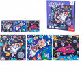Magnet Puzzles for Kids Ages 4-6 3-5, Toddler Magnetic Puzzle Book, Portable Travel Toys for Car Road Trip Activities, Valentine Gift for Boys & Girls, Preschool Classroom Learning Games (Space)
