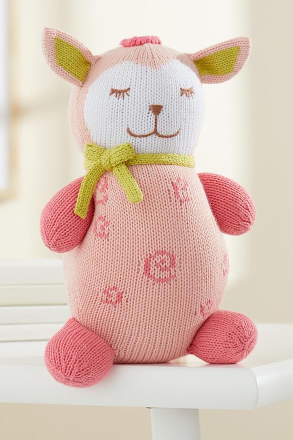 Fair Trade Organic Stuffed Animal - Cutie The Lamb