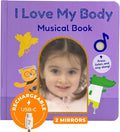 Cali's Books I Love My Body by Mother Moon | Feelings & Emotions Book for Toddlers 1-3 - Musical Books for Kids, Interactive Toddler Sound Book, Talking Learning Music Toys
