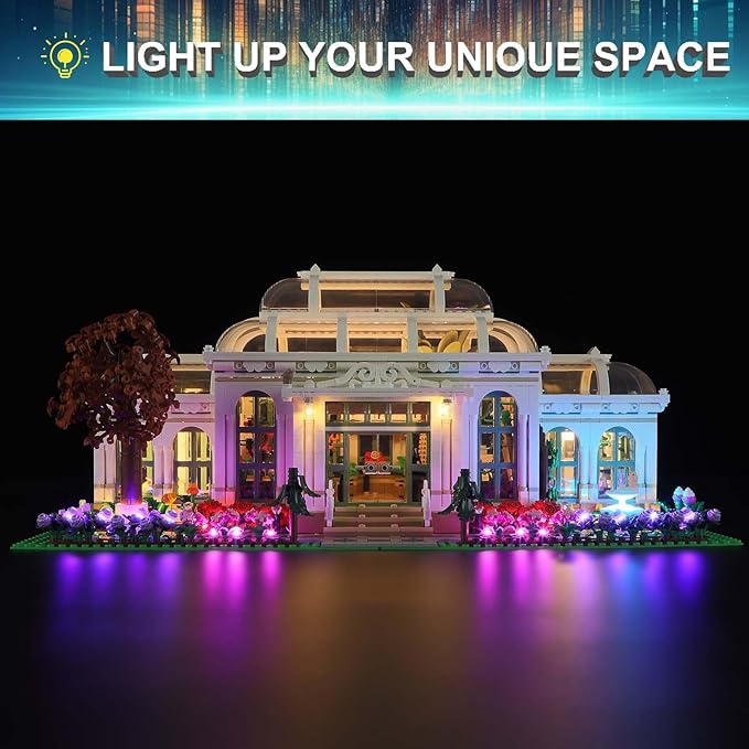 LED Light Kit for Lego 21353 Ideas Botanical Garden Building Set, Compatible with Lego 21353 Building Blocks Model(Not Include Blocks Set)