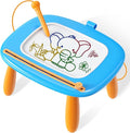 Toddlers Toys Ages 1-3, Magnetic Drawing Board, Doodle Board Pad Learning and Educational Toys for 18 Months Baby 1-3 Yr Kids Birthday Gifts - Blue