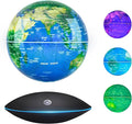 Flagest Magnetic Levitation Floating Globe Rotating Globe - Touch Control and Gradient Night Light Color Globes- Birthday Anniversary Gift(6 Inches)