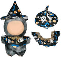 Halloween Doll Clothes for Labubu, Dolls Outfit Set for 17cm (6-6.7 inch) Dolls - Dress Up Set for Labubu Costumes & Accessories | Gift for Any Occasions | Doll Not Included (Halloween Ghost)