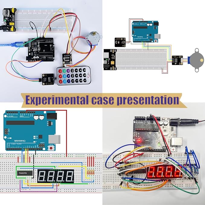 Super Starter Kit for Adults and Schoolchildren Compatible with Arduino IDE, Includes UNO R3 Board and Tutorial Includes Breadboard & Module Kit