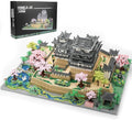 Japan Himeji Castle Micro Building Block Model 10080 PCS for Adults Architecture Landmarks Collectible Toy Present Model Kit