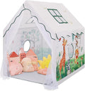 Kids Tent Toddler Playhouse for Boys Girls,Large and Foldable Kids Playtents with Windows,Portable and Lightweight Play Tent Indoor&Outdoor Gift for Children