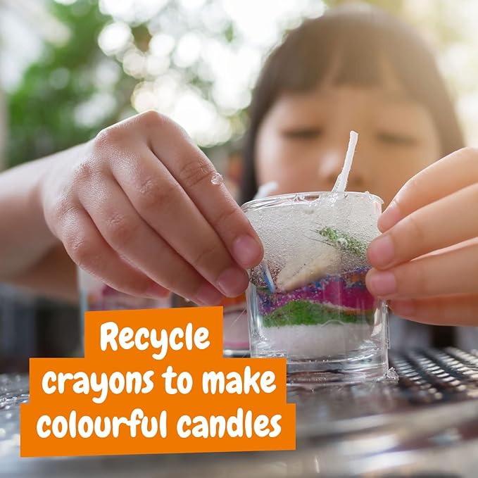 Science4you Candle Kit for Kids - Make Your Own Candles with This Unique Candle Making Kit for Children with 12 Science Experiments for Kids Age 8+