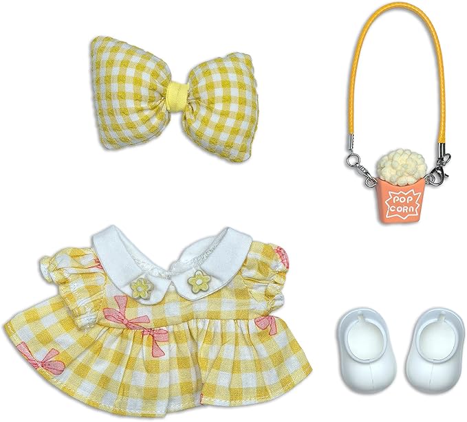 17cm Doll Clothes Set Fashion Doll Clohtes with Accessories of Doll Clothing Suitable for Various Outfits of Dolls (Style B)