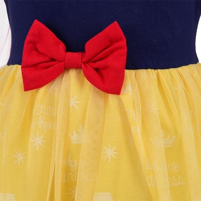 Dressy Daisy Princess Dress Up Clothes Halloween Fancy Party Tulle Skirt Summer Outfit for Baby & Toddler Girls