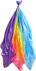 Sarah's Silks Set of 3 Playsilks | Rainbow, Sky Blue, and Purple