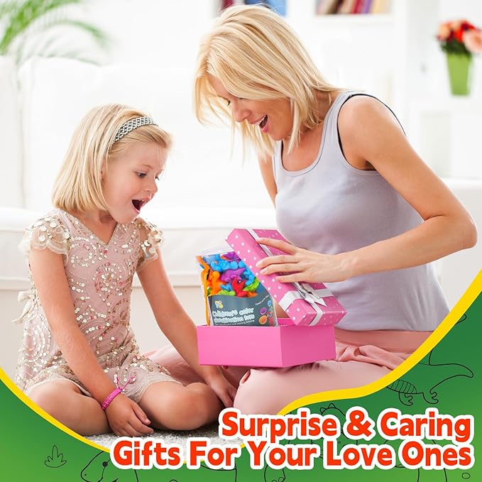 Dinosaur Toys,Color Sorting Toys for Toddlers,Montessori Education Learning Toy,Toddler Activities Sensory Training & Counting Games for 3 Year Old Boys Girls