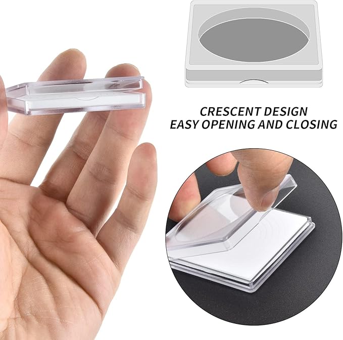 Coin Capsules 46mm with Foam Gasket and Plastic Storage Organizer Box, 6 Sizes (20/25/27/30/38/46 mm) Coins Collector Case Holder for Collection Supplies-168 Pieces
