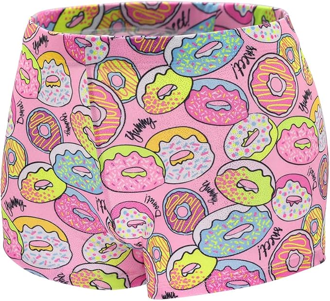Aosva Little Big Girls' Sparkle Dance Tumbling Athletic Gymnastics Short 2-14Years