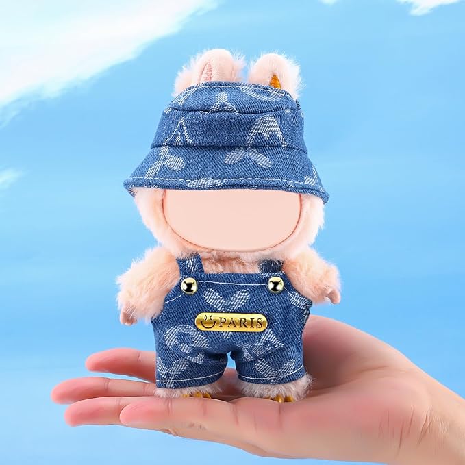17 cm Doll Clothes, Clothes for Doll, Cute Accessories for Fashion Dolls, Clothing Girl Chic Style Set Elegant Dress Accessories, 2 Set
