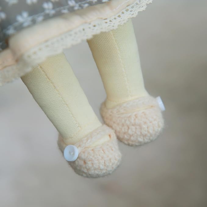 BlissfulPixie Waldorf Handmade Rag Doll - Personalized Collectors Plush for Kids Birthday Present With Beautiful Box-Lenka 12"