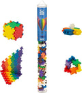 Plus Plus 70 Piece Interlocking Building Blocks for Kids, Open Ended Connecting Toys, Stem Bin Classroom Mini Manipulatives - Basic Mix Play Tube