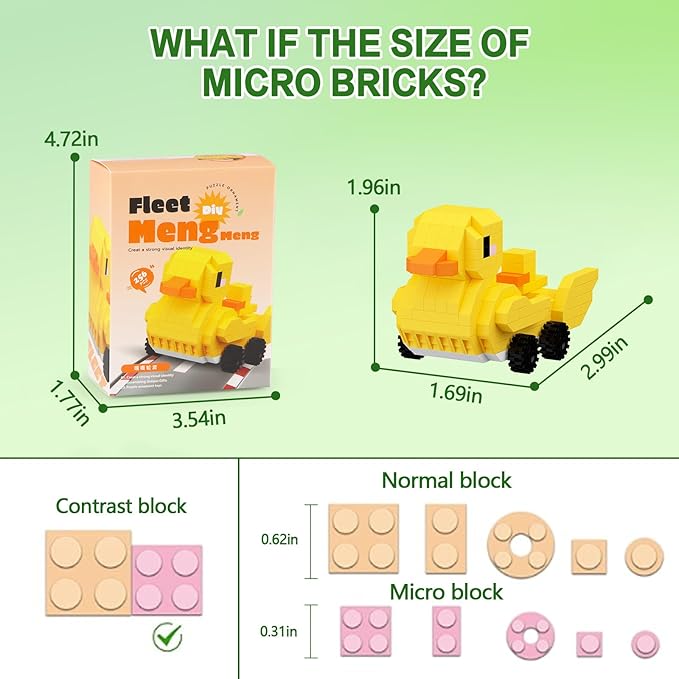 HIGH GODO 9Pack Party Favors Animals Building Set, 2882PCS Cute Animals Cars Building Blocks for Goodie Bag Stuffers Classroom Prizes, Party Favors Birthday Gift for Kids Boys Girls Student 8+