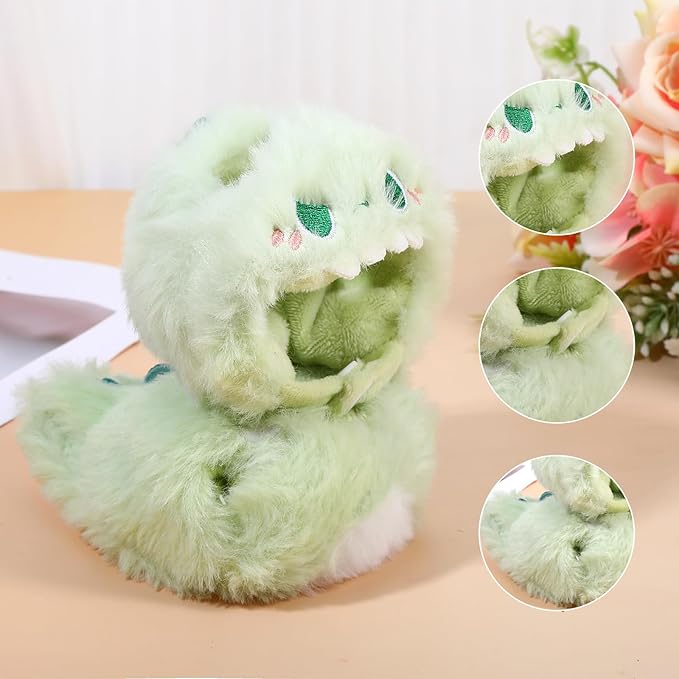 Cute Clothes Outfit for 17cm Doll, Adorable Dolls Outfits,Dress Set for Accessories, Fashion Chic Figure Clothes Set (No Figure,Green)