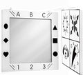 Baby Mirror, Doctor Designed Large Crib, Floor or Wall Mirror for Babies - High Sensory Toys for Babies - Promotes Vision and Brain Development - Crib Toys for Infants - Safe Tummy Time