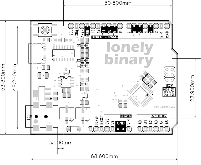 Sakura Pink UNO R3 Silver Edition Type-C Lead-Free ATmega328P Development Board – Compatible with Arduino IDE, for DIY & STEM Projects (1-Pack Sakura Pink)