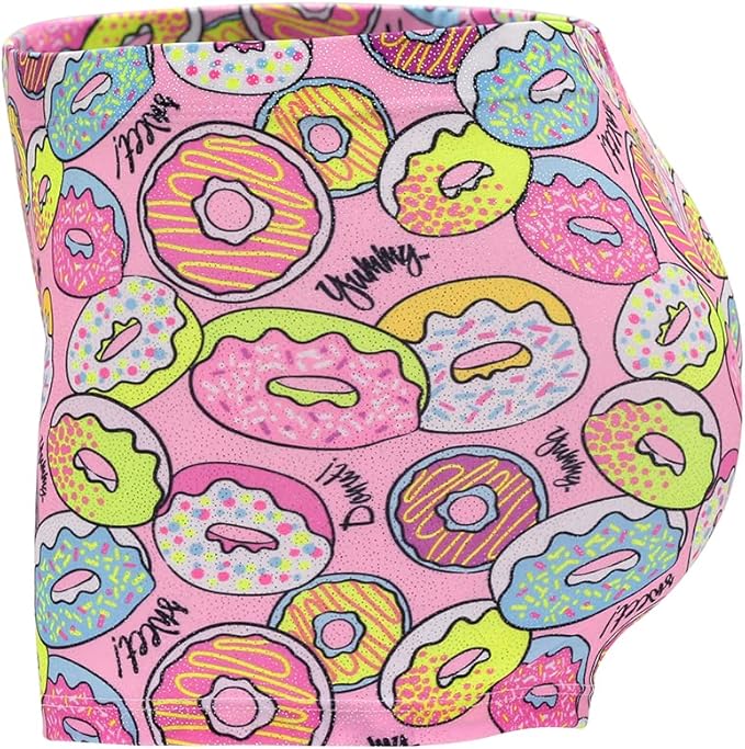Aosva Little Big Girls' Sparkle Dance Tumbling Athletic Gymnastics Short 2-14Years