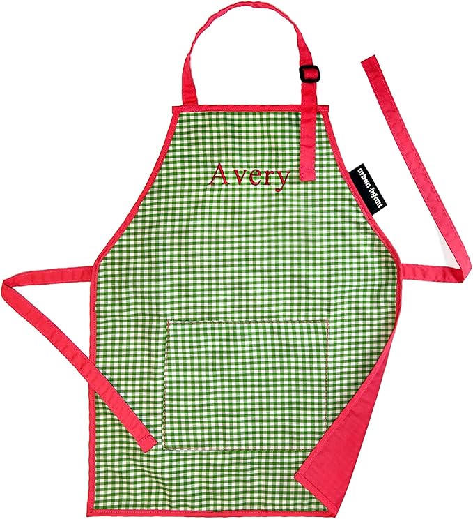Urban Infant Little Helper Kids Apron - Children's Cooking Art Gardening - Great Gift for Toddler Boys and Girls