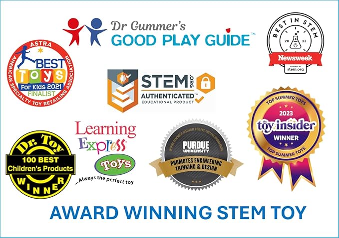 Snap Circuits “Arcade”, Electronics Exploration Kit, Stem Activities for Ages 8+, Full Color Project Manual (SCA-200)