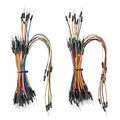 BOJACK 130 Pcs Flexible Breadboard Jumper Wires