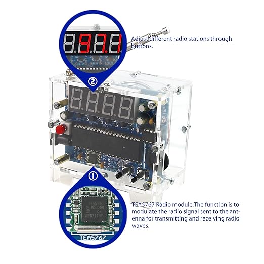Soldering Practice Electronic Kit Project 51 SCM Kit