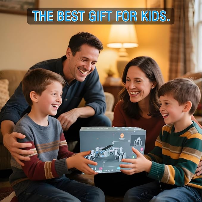 STEM 25-in-1 Education Solar Power STEM Toys for Boys Age 8-12, Science Kits Robots Toys for Ages 8-13, Building Toys Robotics Experiment Set Birthday Gifts for Kids 8 9 10 11 12 13 Years Old