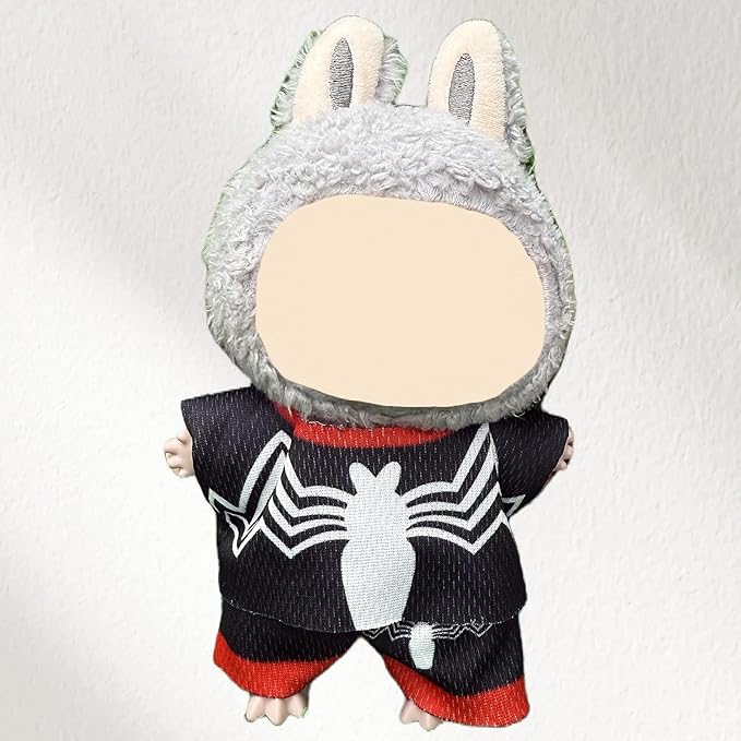 4 Pack—17cm Doll Clothes,Premium Doll Outfit with Accessories,Doll Princess Skirt,Cute Clothes Outfit for 17cm Dolls,End Dolls Fashion Clothing Set(No Dolls and Shoes) (Set W)