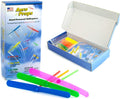 The Original Aero Props - Flying Helicopter Prop Hand Spinner - Plastic Spin Copter Dragonfly Whirlybird STEM Toy - Made in The USA - Fun for All Ages - Multi Color - 10 Pack