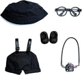 17cm Doll Clothes Set Fashion Doll Clohtes with Accessories of Doll Clothing Suitable for Various Outfits of Dolls (Style E)