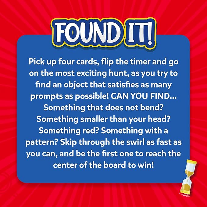 Skillmatics Board & Card Game - Found It, Scavenger Hunt for Kids, Adults, Families, Educational, Fun, Gifts for Ages 6, 7, 8, 9 and Up