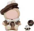 Doll Clothes Set for 17cm Dolls - Princess Dress Outfits with Bonnet/Bow Hair Accessories, Cute Clothes for Display & Photography (STK05)