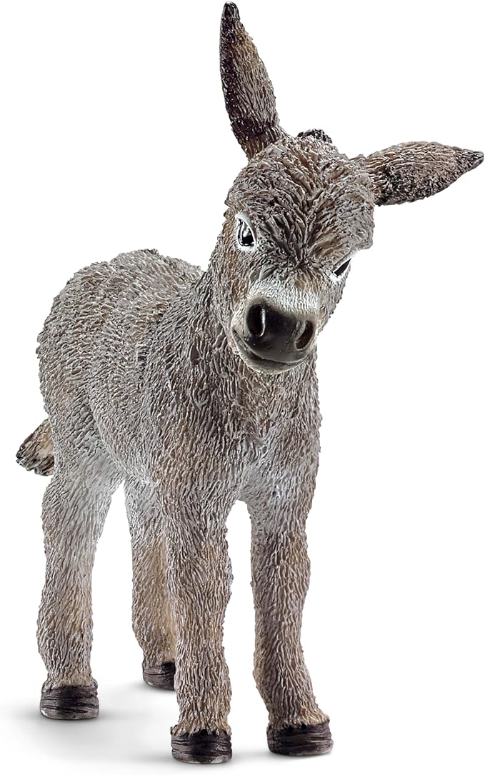 Schleich Farm World - 6 PC Baby Farm Animal Playset with Puppy, Lamb, Goat, Piglet, Calf and Donkey Toys - Realistic Barnyard Figurines - Fun Educational Figures for Kids and Toddlers Ages 3+