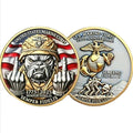 250th Anniversary Marine Corps Challenge Coin – 250 Year Military Commemorative Coin, Gifts for Veterans, Army Navy USMC Collector Coins