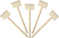 36 Pcs Wooden Hammers for Chocolate, Wood Mallets for Breakable Heart, Small Kids Mallets Crab Hammers