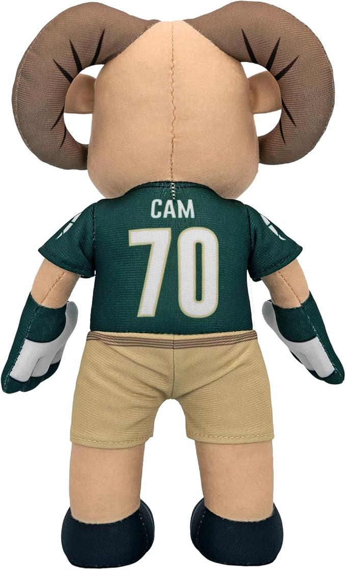 Bleacher Creatures Colorado State Cam The Ram 10" Mascot Plush Figure - A Mascot for Play or Display