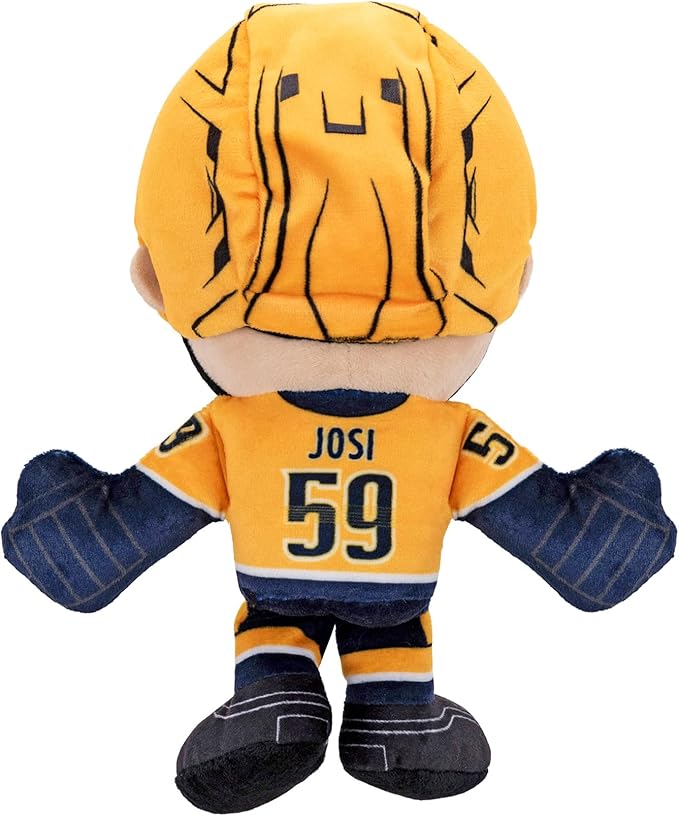 Bleacher Creatures Nashville Predators Roman Josi 8" NHL Kuricha Sitting Plush - Soft Chibi Inspired NHL Superstar