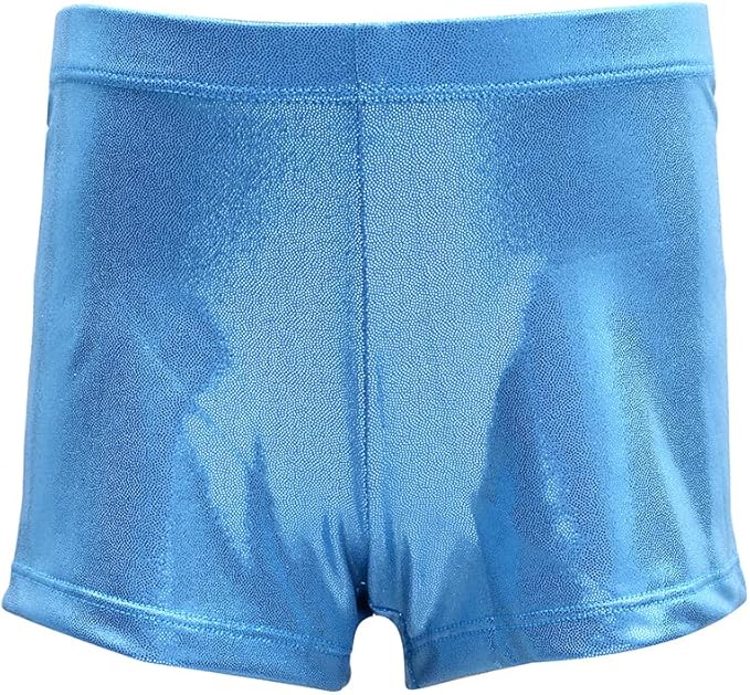 Aosva Little Big Girls' Sparkle Dance Tumbling Athletic Gymnastics Short 2-14Years